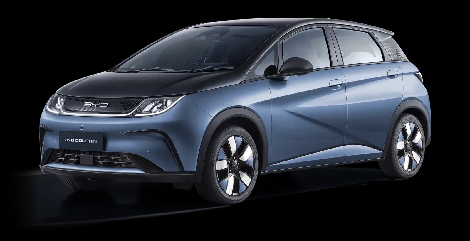 BYD Dolphin warna Atlantis Grey + Delan Black